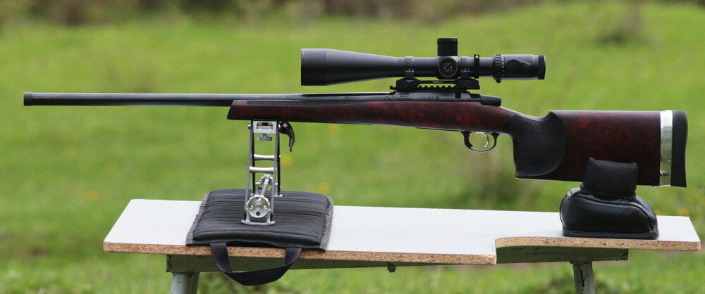 Винтовка CZ-550 Varmint с установленным пузырьковым уровнем